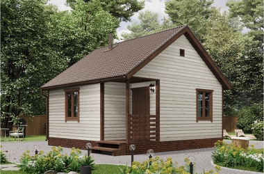 Дачный дом «Ясный» 6х6